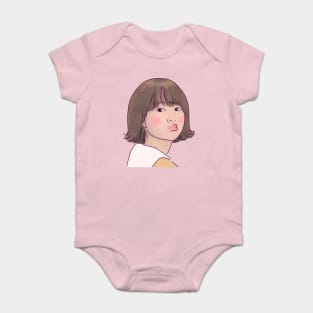 KISSY STRONG GIRL BONG SOON Baby Bodysuit